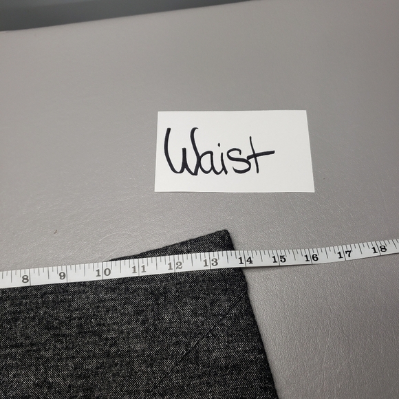 Ann Taylor 68% wool gray and black skirt women's size 0 petite - Picture 7 of 9